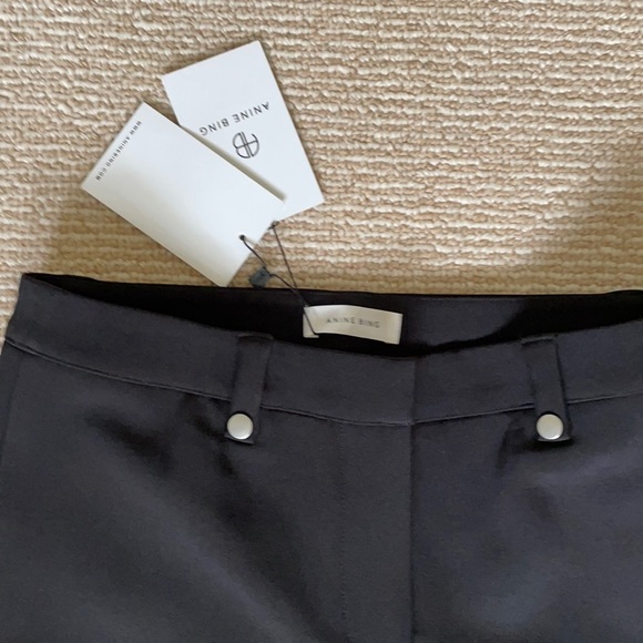 NWOT Anine Bing Black Suit Pants - Picture 2 of 3